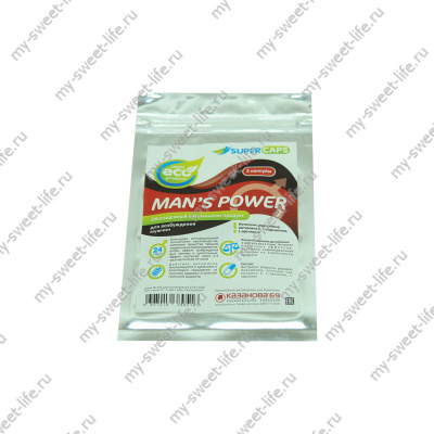 Препарат для эрекции Man's Power (2 капсулы) (preperekMPow2k)