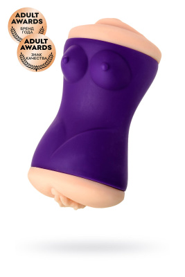 Мастурбатор двусторонний JOS YARA, TPR, телесный, 17,5 см (0T-00011174)