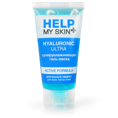 Суперувлажняющая гель-маска для лица HELP MY SKIN HYALURONIC 60 г (LB-25027)