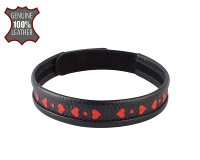 Ошейник-чокер с сердечками (3022-1)