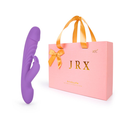 ВИБРОМАССАЖЁР 10 режимов вибрации, L 130 мм D 36 мм, цвет фиолетовый (2035-5)