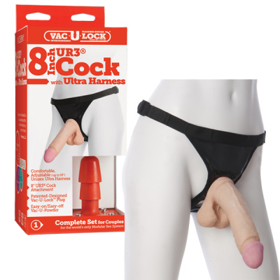 Харнесс 8ультраскин Vac-U-Lock Set - 8 ULTRASKYN Ultra Harness (1050-16 BX DJ)