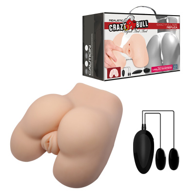 Мастурбатор вагина и анус с вибрацией Crazy Bull Vagina and Anal (BM-009173Z-1)