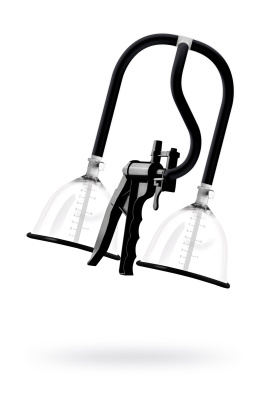 Помпа для груди SAIZ Premium - Large, ABS пластик, черный, 44,5 см (0T-00013071)