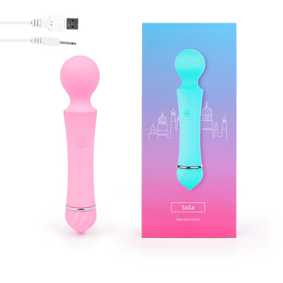 ВИБРОМАССАЖЁР 11 режимов вибрации, L 160 мм D 40 мм, цвет розовый (2039-6)