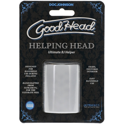 Открытый компактный мастурбатор GoodHead - ULTRASKYN Helping Head (682-20 CD DJ)