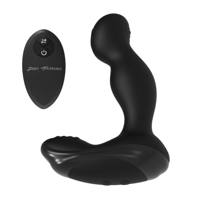 THE ONE TWO PUNCH Вибромассажер простаты с постукиванием и пультом ДУ (ZE-AP-7884-2)