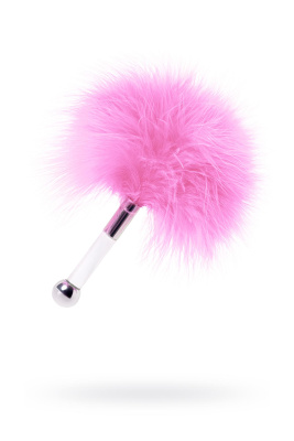 Щекоталка TOYFA Theatre, пластик, перо, розовая (0T-00005742)