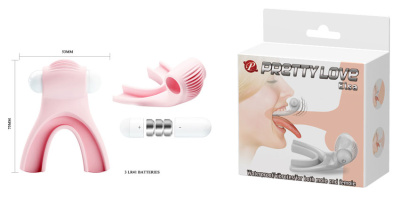 Вибромассажёр ELISA L 70 мм, D 55 мм, светло-розовый (BI-210164 (не родная пуля))